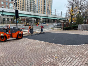 Commercial city street paving and resurfacing services