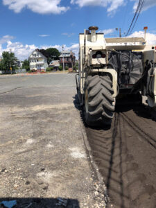Road pulverizing and asphalt reclamation service for pavement restoration