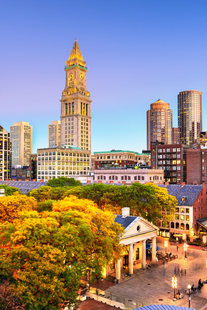 boston city skyline