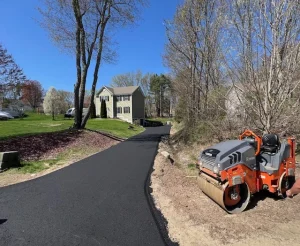 Residential asphalt paving Massachusetts