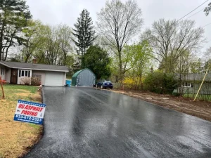 Residential driveway paving contractor MA